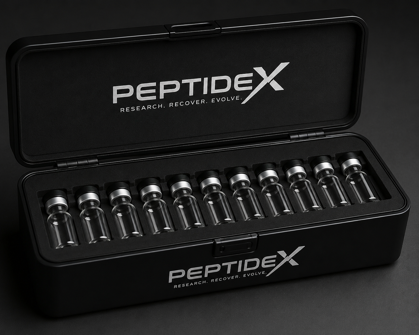 PeptideX Vial Container
